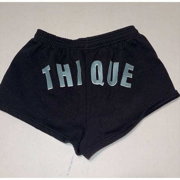Thique Beyonce renaissance World tour  Sweatshorts  Black Hot Shorts 2023 SZ L - Picture 1 of 6